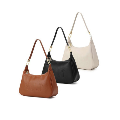 [TẶNG SUMMER GIFT 399K] Túi xách nữ da thật ELLY ET157 túi đeo chéo crossbody cao cấp sang trọng hiện đại