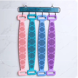 Dây tắm chà cọ lưng silicon 2 mặt tiện lợi siêu hot