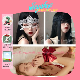 Mạng mắt, mặt nạ mắt, bịt mắt ren mã E001 E002 E003 - chuyên dùng làm phụ kiện cosplay sexy
