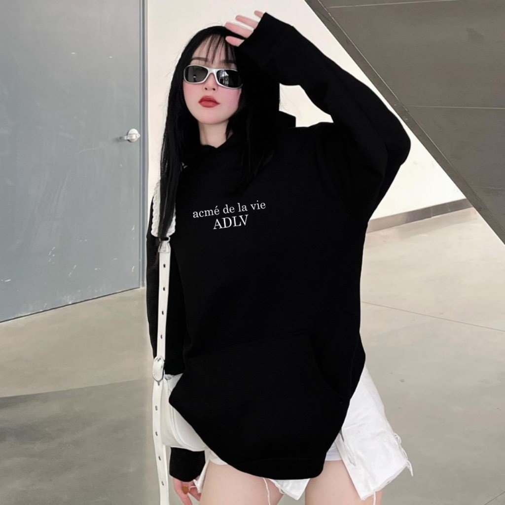 Áo hoodie, áo hoodie nỉ ALDV form rộng, chất nỉ bông dày dặn, hàng chuẩn chính hãng, form như hình Latizia.vn