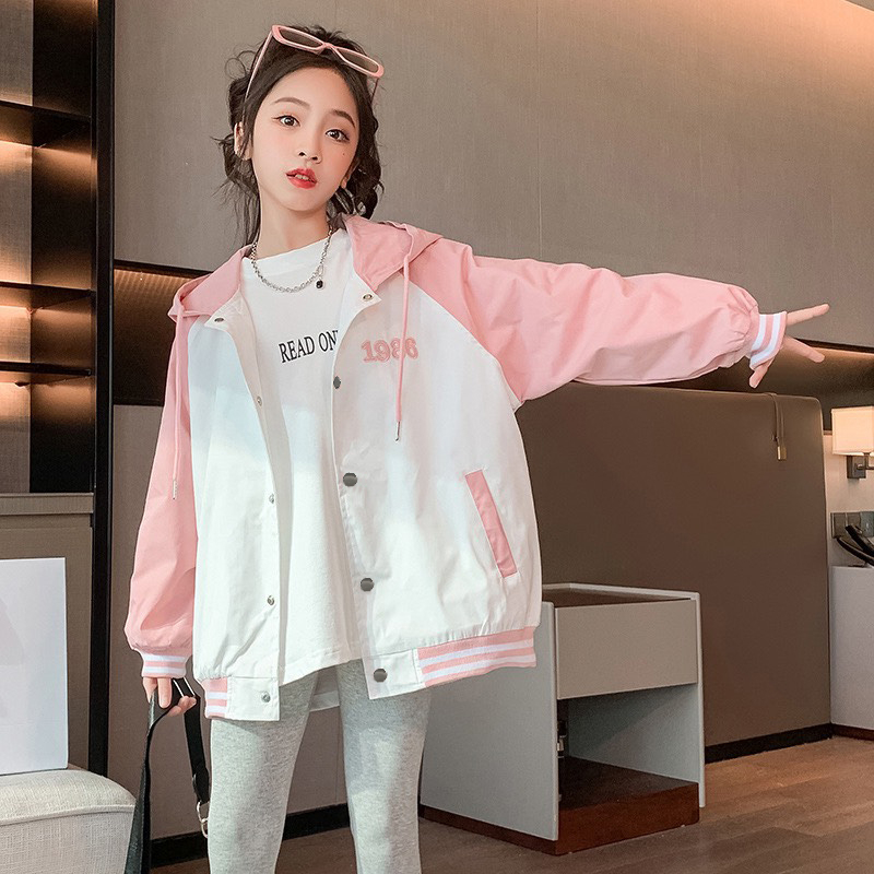 Áo khoác cho bé gái size đại thời trang trẻ em BEESHOP D23040