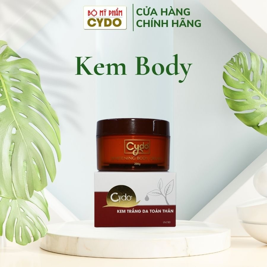 KEM TRẮNG DA TOÀN THÂN CYDO KÍCH SIÊU TRẮNG MỊN CĂNG BÓNG CHÍNH HÃNG