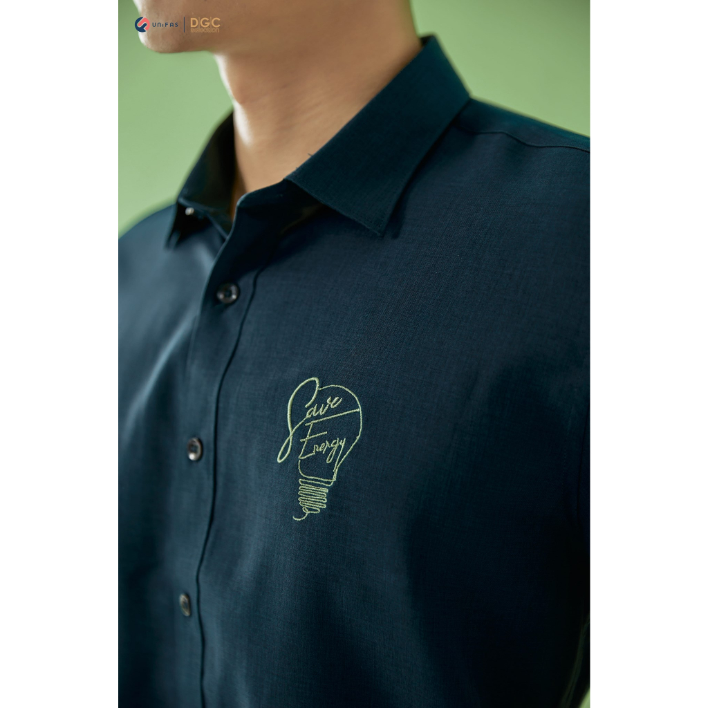 Áo sơ mi nam dài tay DGCs - Chống nhăn cao cấp - SASDBB15M.