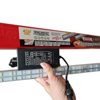 Đèn led màu đỏ t10 tanning cho cá rồng huyết