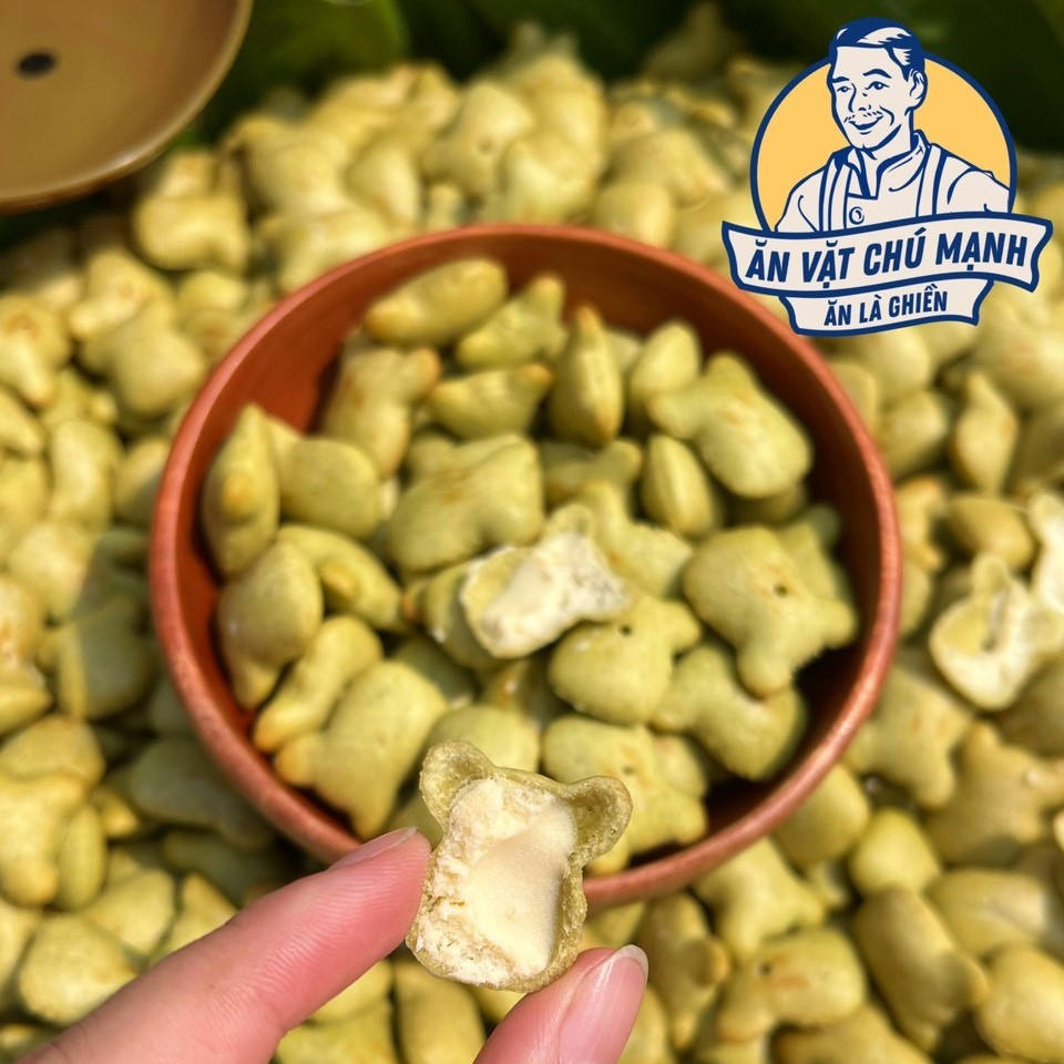 Bánh Gấu Nhân Kem