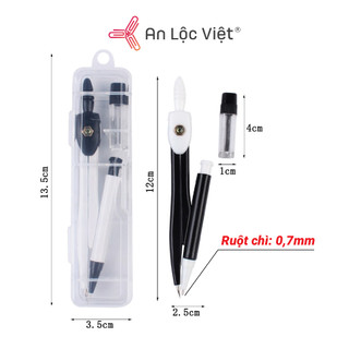 Compa Bút Chì Học Sinh nhiều màu sắc, tiện lợi, dễ dàng sử dụng, lấy màu ngẫu nhiên