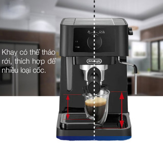 Máy pha cà phê Espresso Delonghi EC235.BK - BẢO HÀNH 12 THÁNG