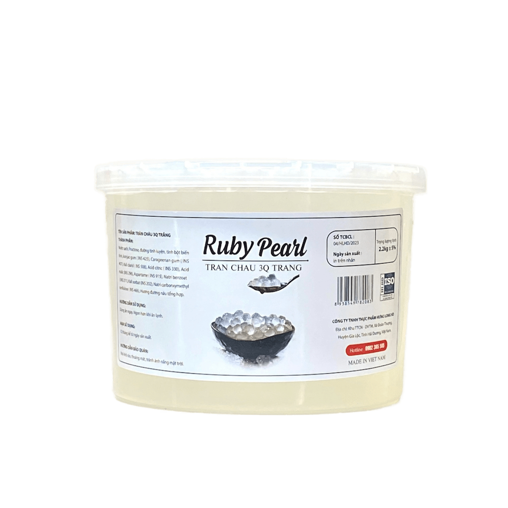 Trân châu 3Q Puby pearl loại hộp khối lượng 2,3kg