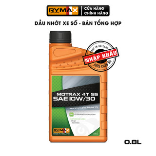 Dầu nhớt xe số Rymax Motrax 4T SS SAE 10W/30 (0.8L-1L) – Dầu bán tổng hợp