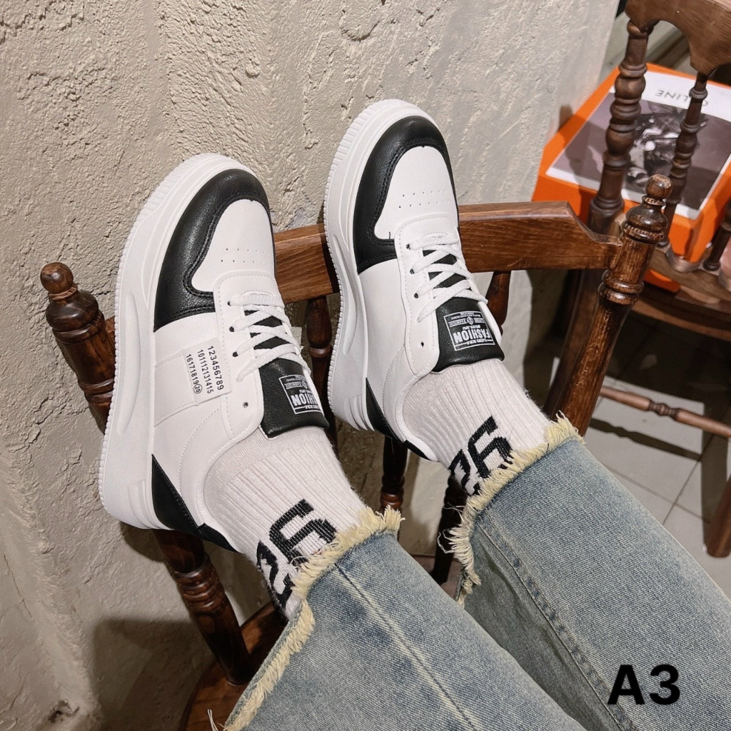 Giày Thể Thao Trắng HADU MT20, Êm Ái, Thời Trang, Năng Động, Trẻ Trung , Bảo Hành 12T