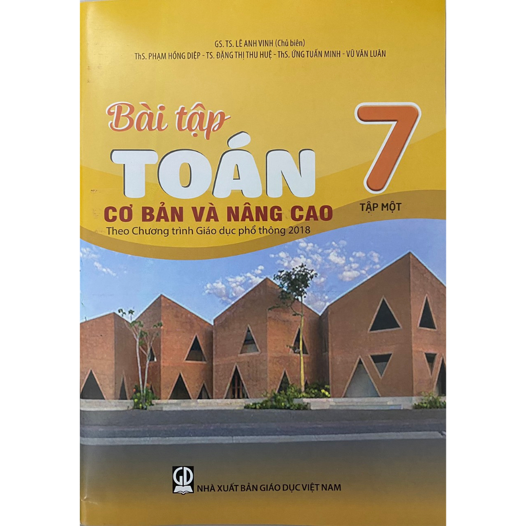 Sách - Bài tập Toán 7 Cơ bản và nâng cao (tập 1+2) bộ Kết nối tri thức