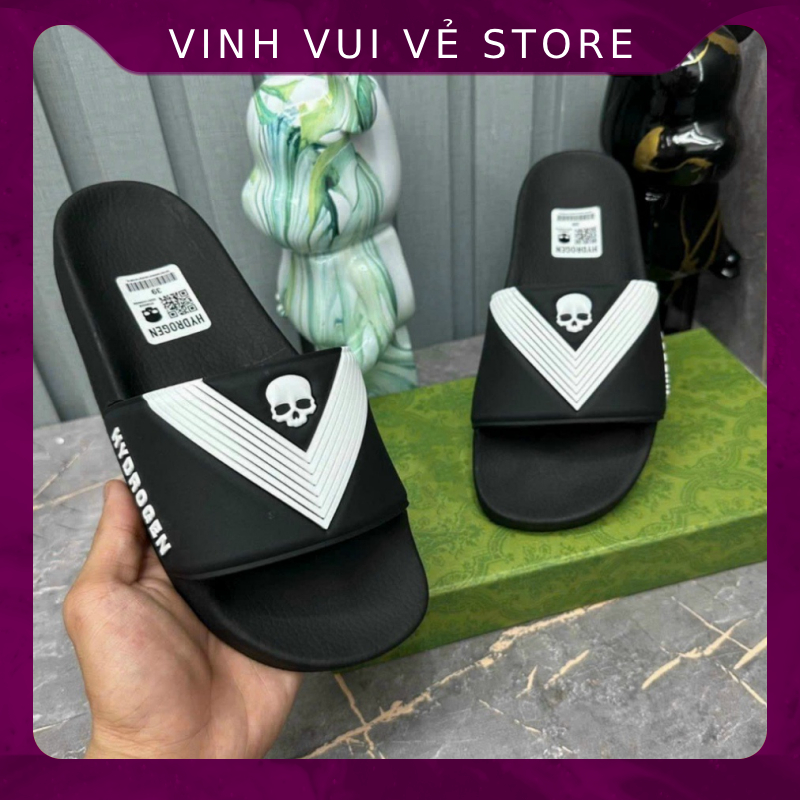 Dép quai ngang nam nữ chữ V HOT HIT 2023