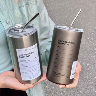 Ly Giữ Nhiệt Inox 304 Đúc Nguyên Khối Cao Cấp 600ml , Cốc Giữ Nhiệt 8 Tiếng Americano