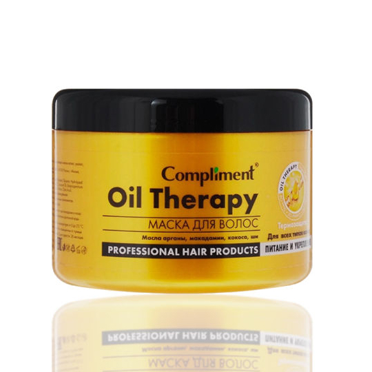 Kem Ủ Tóc Chăm Sóc Phục Hồi Tóc Compliment Therapy Argan Oil 500ml