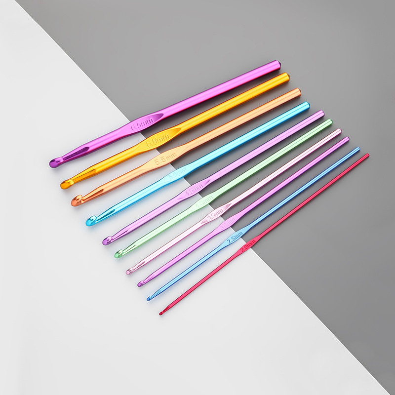 Kim móc len nhôm cao cấp size 2mm-10mm nhiều màu sắc