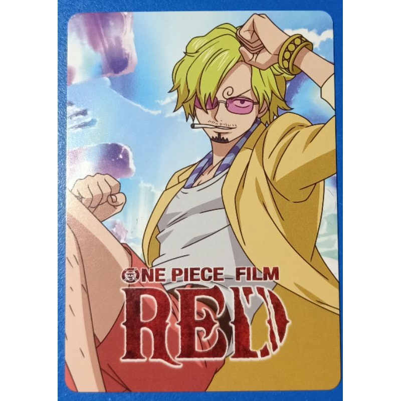 Card ONE PIECE RED