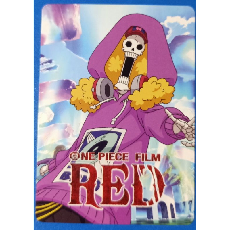 Card ONE PIECE RED