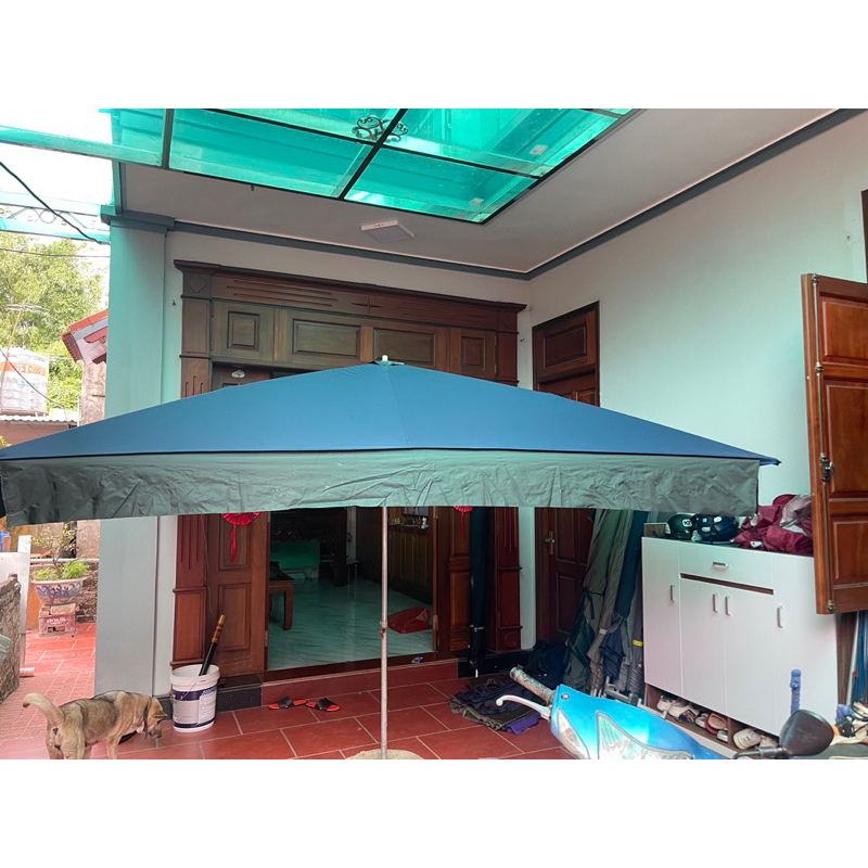 Ô vuông chính tâm ô che ngoài trời