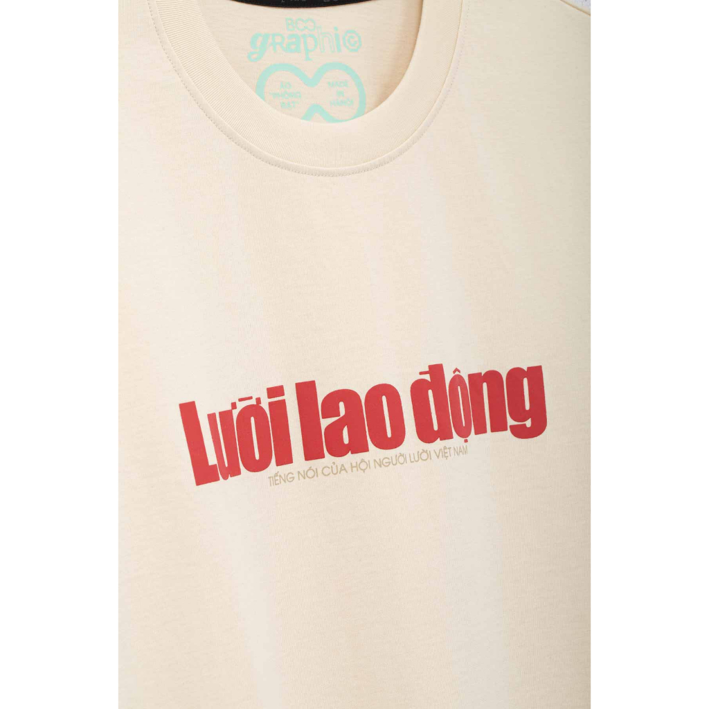 ÁO PHÔNG BOO GRAPHIC LƯỜI LAO ĐỘNG