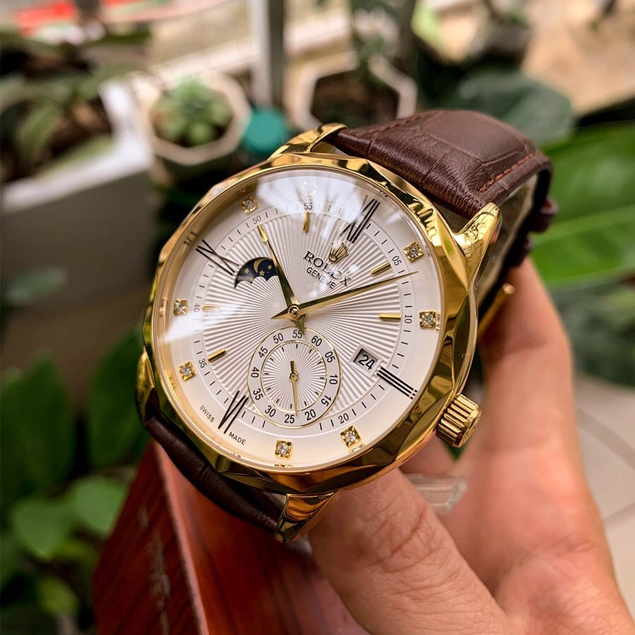 Đồng Hồ Nam Máy Cơ Tự Động Rolex Japan Cao Cấp Bảo Hành 12 tháng Tặng Kèm Tháo Chốt
