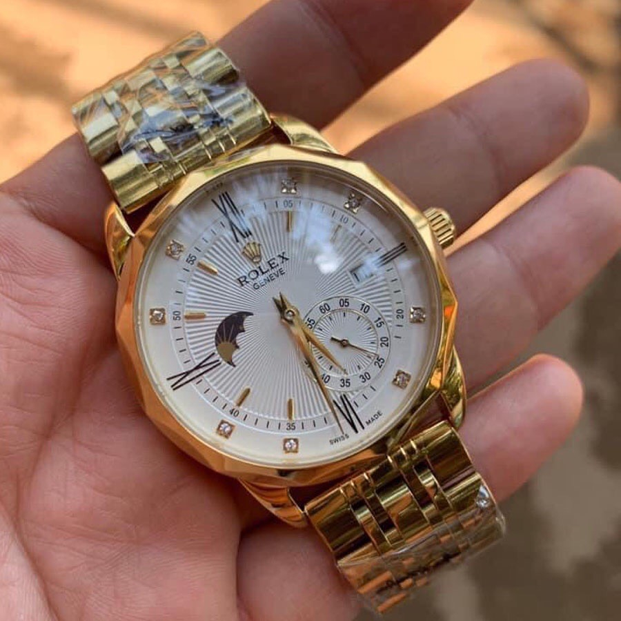 Đồng Hồ Nam Máy Cơ Tự Động Rolex Japan Cao Cấp Bảo Hành 12 tháng Tặng Kèm Tháo Chốt