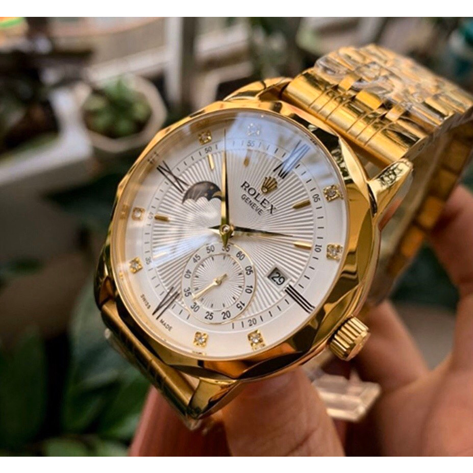 Đồng Hồ Nam Máy Cơ Tự Động Rolex Japan Cao Cấp Bảo Hành 12 tháng Tặng Kèm Tháo Chốt