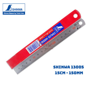 Thước thép thẳng SHINWA 13005 15cm - 150mm