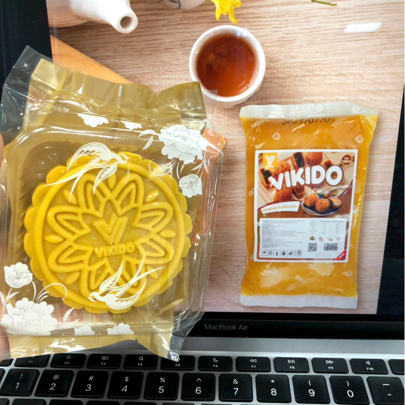 Vỏ bánh trung thu trộn sẵn Vikido các vị 500g
