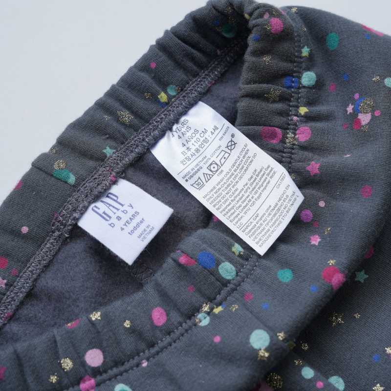 Quần trẻ em họa tiết cute, quần dài baby chất cotton cực xinh cho bé gái