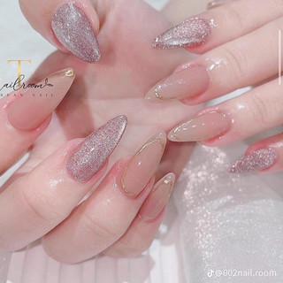 Nail box thiết kế sơn gel mắt mèo thạch cam tôn da