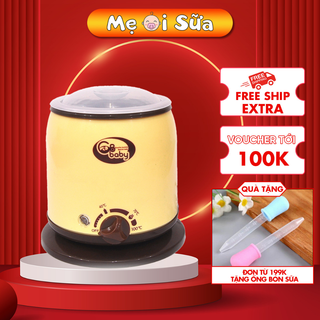 Máy Hâm Sữa GB Baby, Hâm Nóng, Ủ Ấm, Tiệt Trùng Bình Sữa, Hâm Thức Ăn Cho Bé GB Baby Hàn Quốc - M24