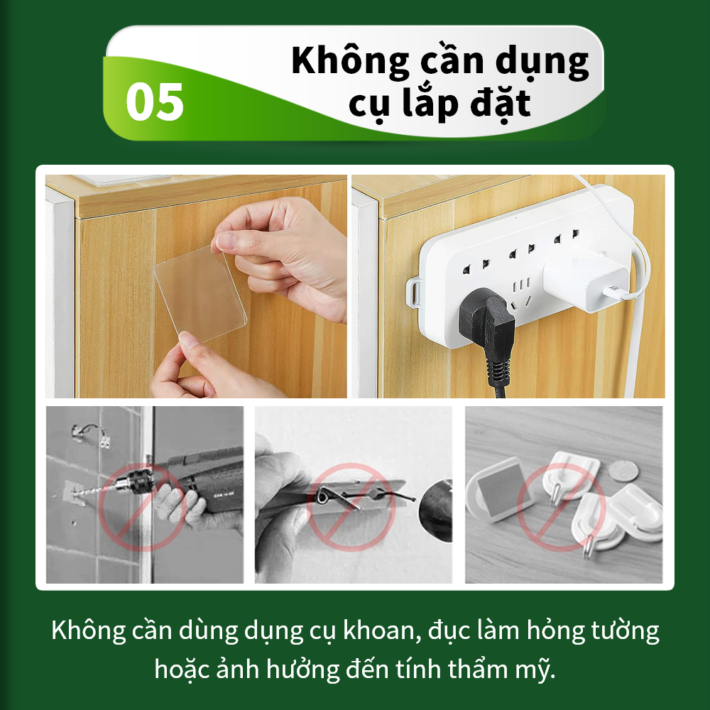 Băng dính 2 mặt trong suốt Skora băng keo nano siêu dính dán trên mọi bề mặt  thương hiệu hàn quốc bảo hành 6 tháng