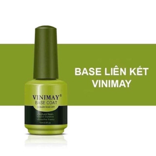 Base liên kết Vinimay 15mldập nổi - gel liên kết chuyên dụng cho dân làm móng, sơn liên kết sơn bóng
