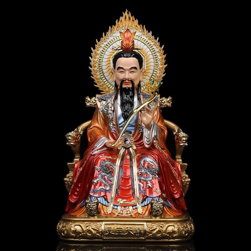 Bộ tượng Tam Vị Thiên Tôn Đạo Giáo cao 36cm, 50cm và 60cm