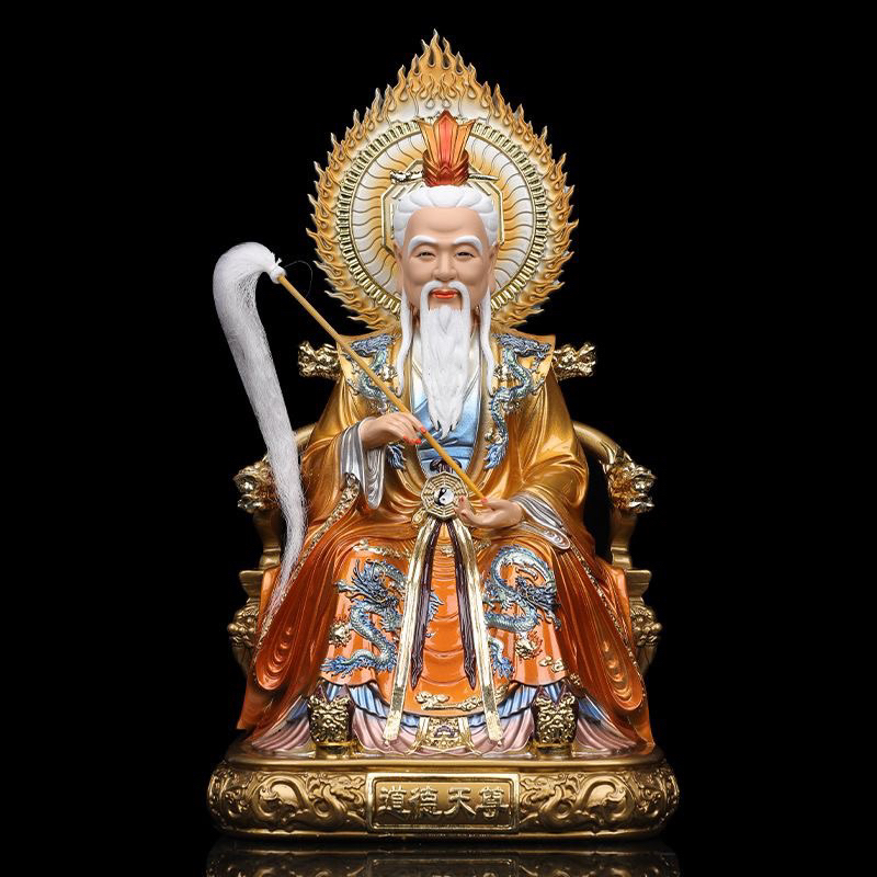 Bộ tượng Tam Vị Thiên Tôn Đạo Giáo cao 36cm, 50cm và 60cm