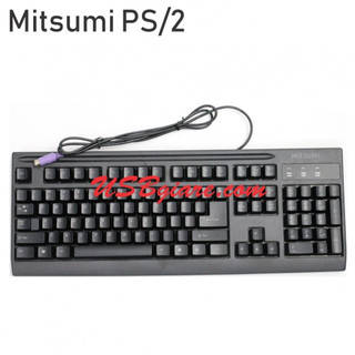  Bàn phím PS2 bàn phím Mitsumi cổng tròn PS2 phím chuột Ps2 Combo bàn phím chuột PS 2 mouse keyboard 