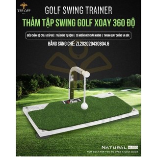 Thảm Tập Swing Golf Xoay 360 độ - PGM Golf Trainer