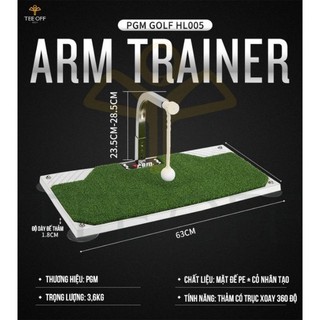Thảm Tập Swing Golf Xoay 360 độ - PGM Golf Trainer