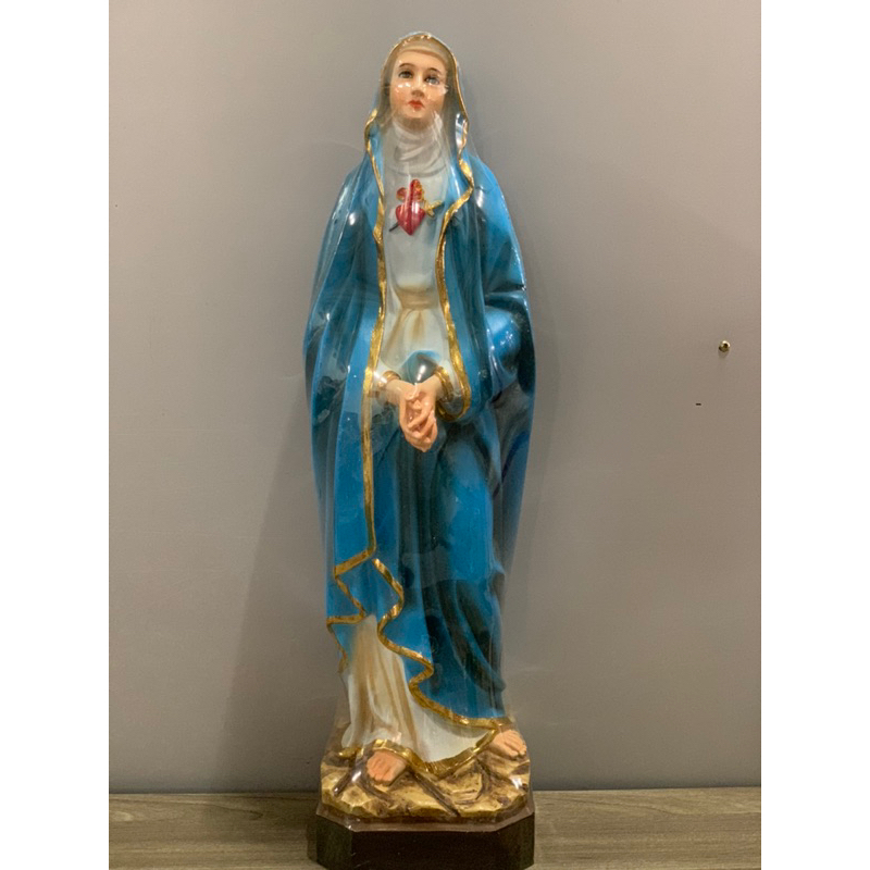 Tượng Mẹ Sầu Bi 50cm Thiếp Vàng.