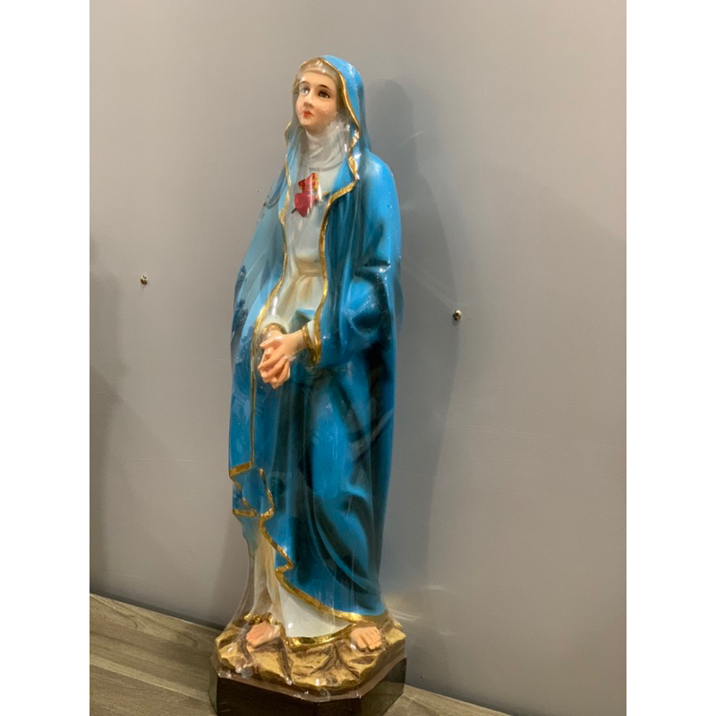 Tượng Mẹ Sầu Bi 50cm Thiếp Vàng.