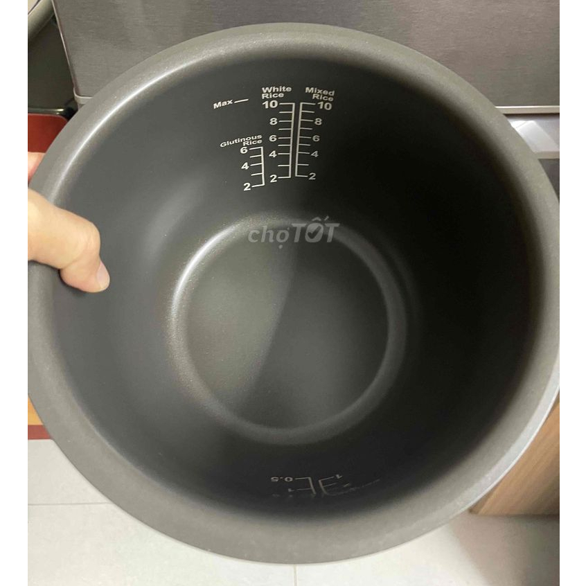 Lòng Ruột Nồi cơm điện tử Toshiba 1.8 lít RC-18NMFVN Dày 4mm - Hàng Chính HÃNG