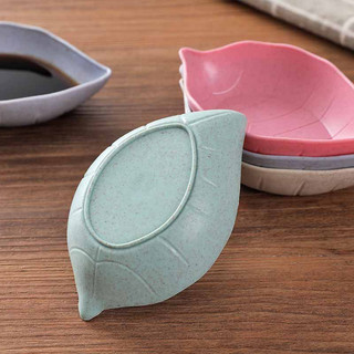 [siêu rẻ ] SET 5 Chén Đĩa Đựng Gia Vị Nước Chấm Làm Từ Lúa Mạch Hình Chiếc Lá