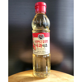 Beksul - chai 500ml - giấm táo / hàn quốc apple vinegar