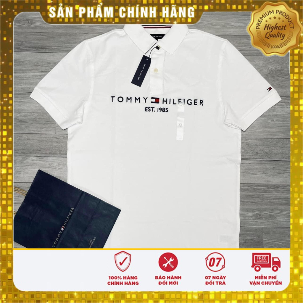 Áo Thun Polo Tommy Hifiger 1985 COTTON