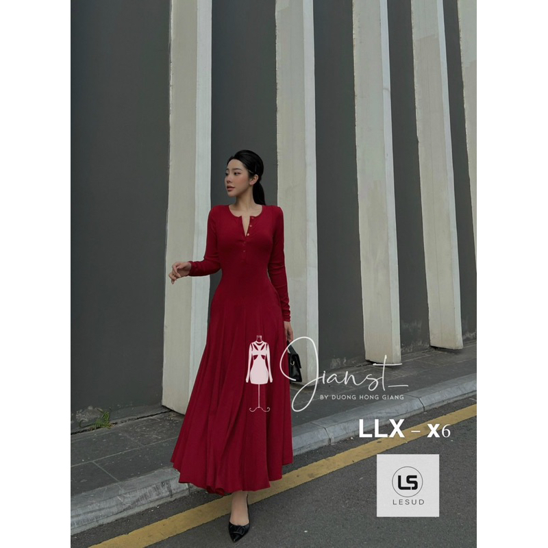 Váy maxi tăm thái QC L1