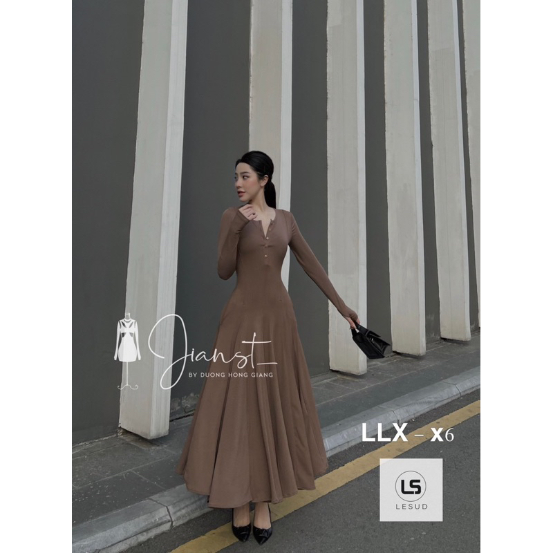 Váy maxi tăm thái QC L1