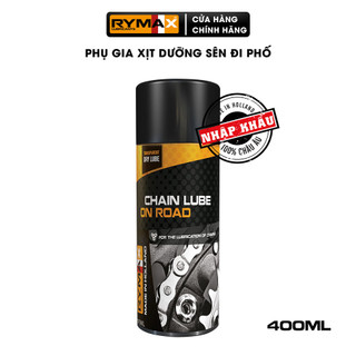 Phụ gia xịt dưỡng sên đi trong phố Rymax Chain Lube On Road 400ml