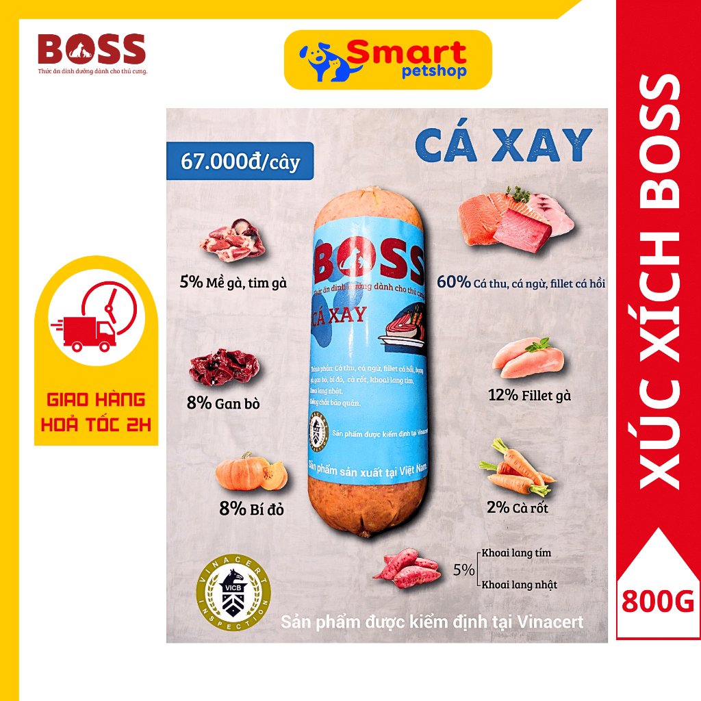 Thức Ăn Tươi Cho Chó Mèo - Raw Food 800G