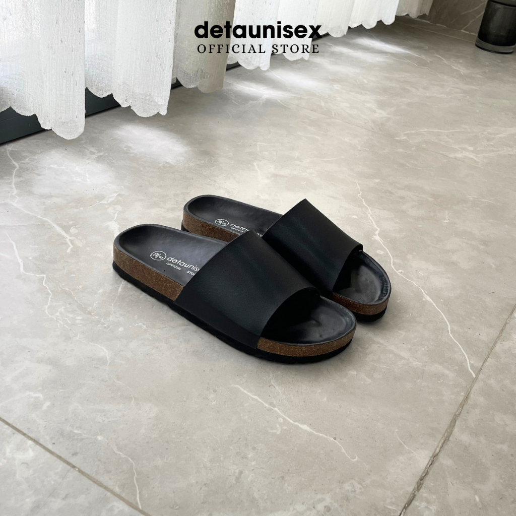 Giày dép đế trấu nam nữ quai ngang Detaunisex thời trang Birken cực xinh - DETA12