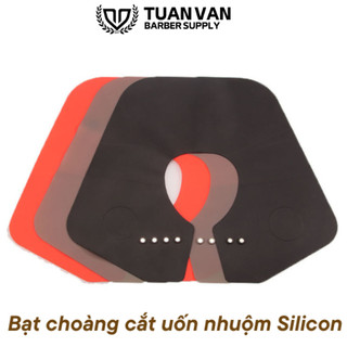 Áo choàng bạt choàng uốn nhuộm silicon
